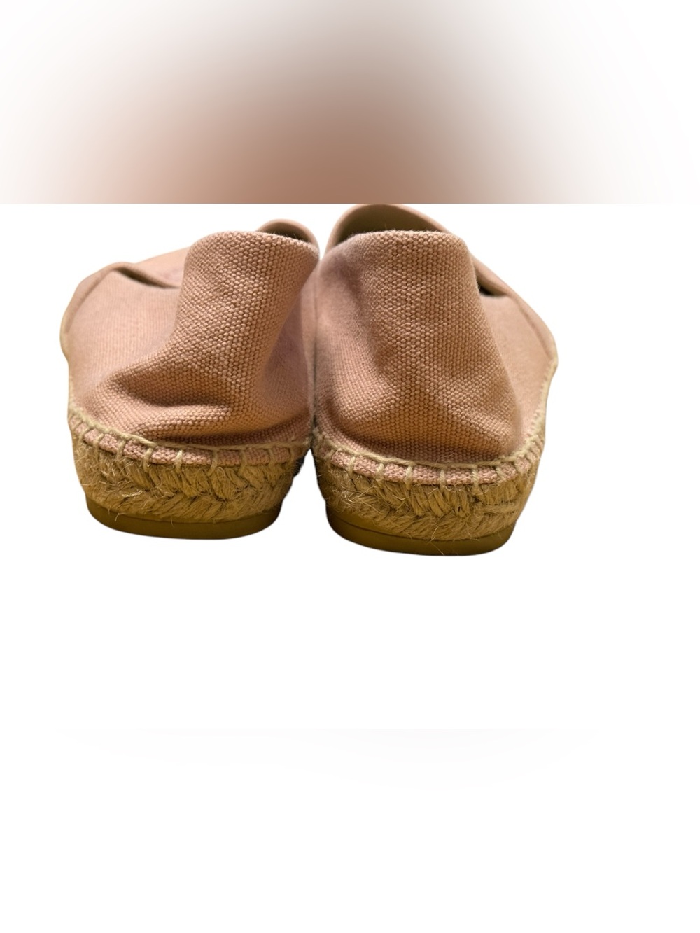 Stella McCartney Selene Logo Canvas Espadrille Flats Pink US 8 - Picture 3 of 10